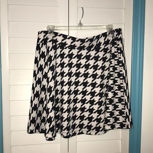 Black and White Skirt